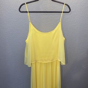 Yellow Maxi Dress